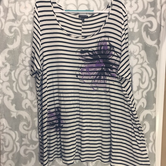 Lane Bryant Tops - Short sleeve Lane Bryant Tunic 26/28